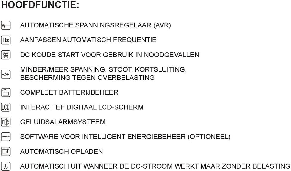 COMPLEET BATTERIJBEHEER INTERACTIEF DIGITAAL LCD-SCHERM GELUIDSALARMSYSTEEM SOFTWARE VOOR INTELLIGENT