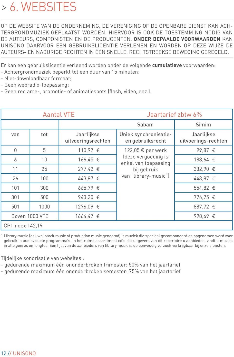 Onder bepaalde voorwaarden kan UNISONO daarvoor een gebruikslicentie verlenen en worden op deze wijze de auteurs- en naburige rechten in één snelle, rechtstreekse beweging geregeld.