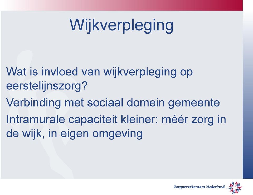 Verbinding met sociaal domein gemeente