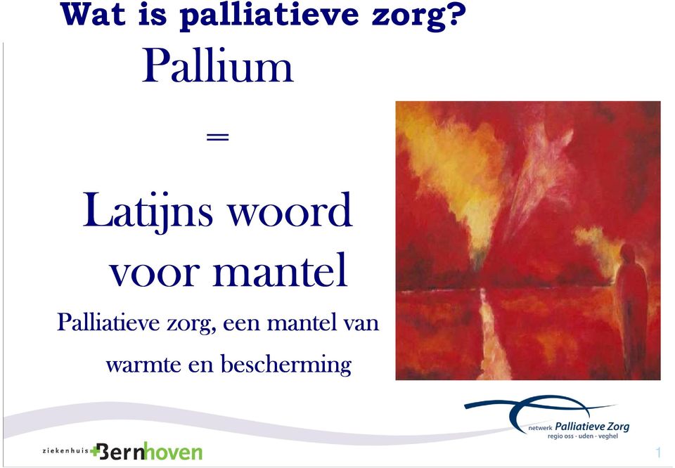 mantel Palliatieve zorg, een