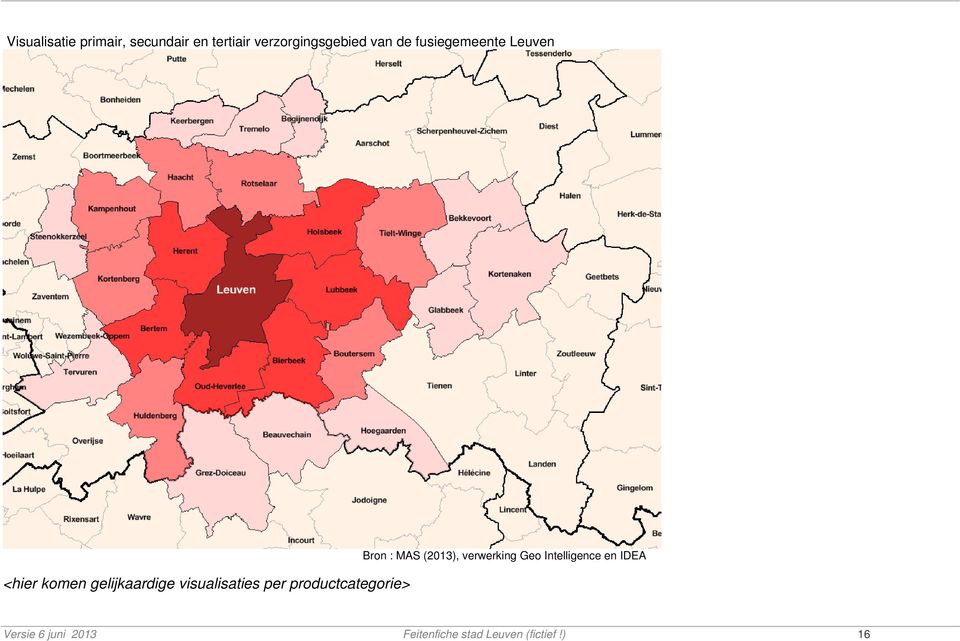 visualisaties per productcategorie> Bron : MAS (), verwerking