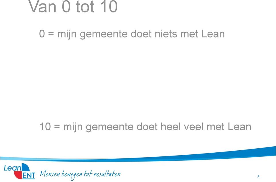 Lean 10 = mijn gemeente