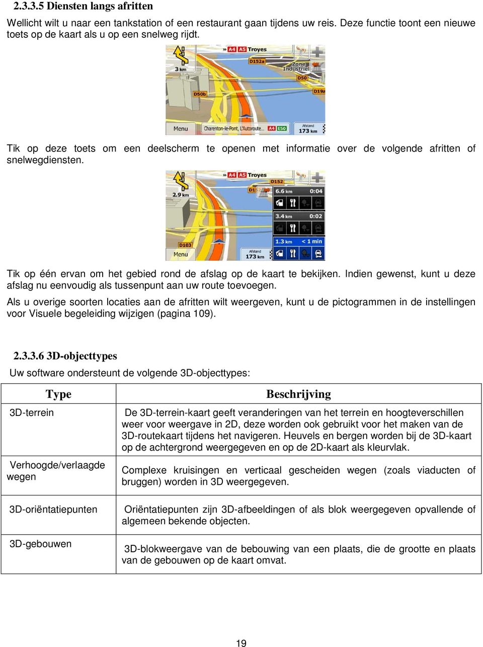 Indien gewenst, kunt u deze afslag nu eenvoudig als tussenpunt aan uw route toevoegen.