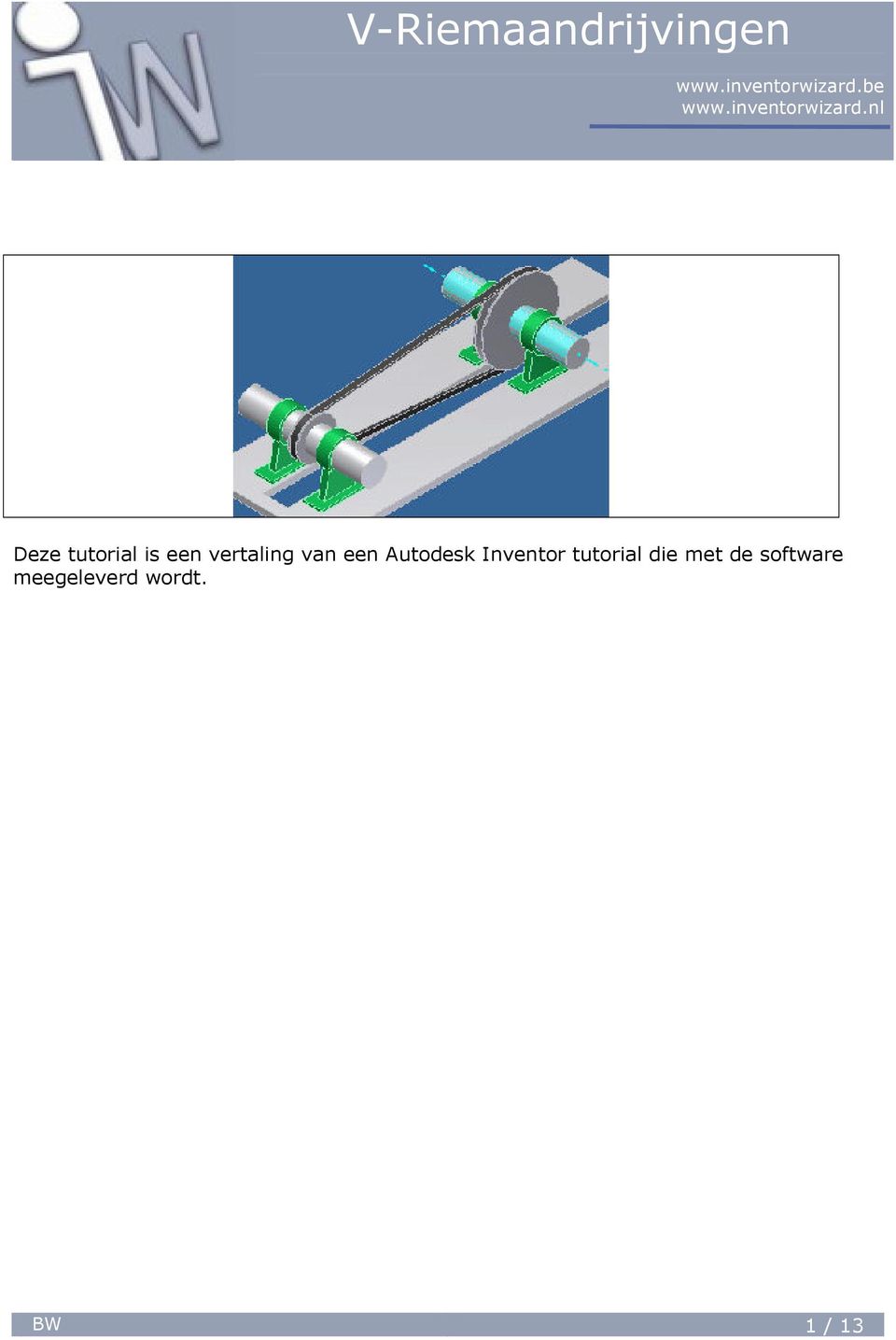 Inventor tutorial die met de