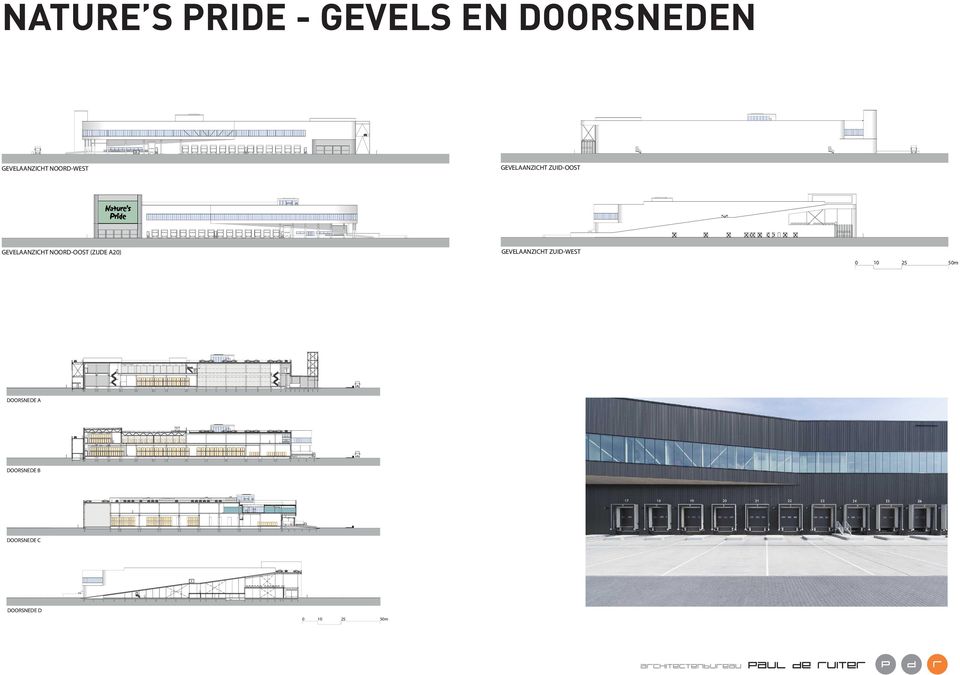 GEVELAANZICHT NOORD-OOST (ZIJDE A2) GEVELAANZICHT ZUID-WEST GEVELAANZICHT