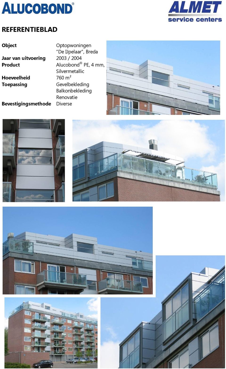 Silvermetallic Hoeveelheid 760 m²