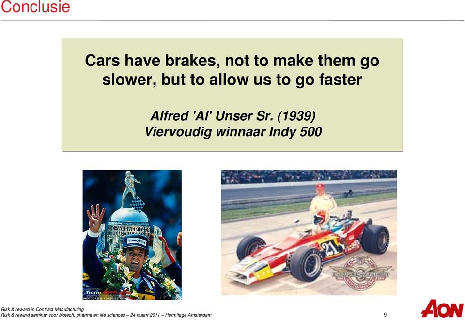 us to go faster Alfred 'Al' Unser