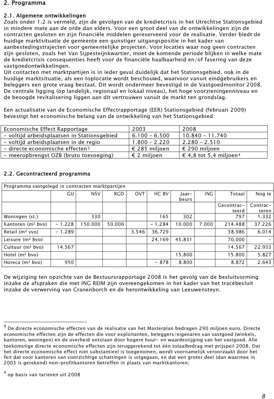 Verder biedt de huidige marktsituatie de gemeente een gunstiger uitgangspositie in het kader van aanbestedingstrajecten voor gemeentelijke projecten.