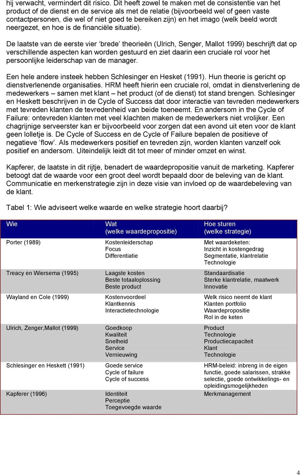 het imago (welk beeld wordt neergezet, en hoe is de financiële situatie).