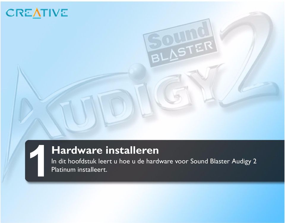 hardware voor Sound Blaster