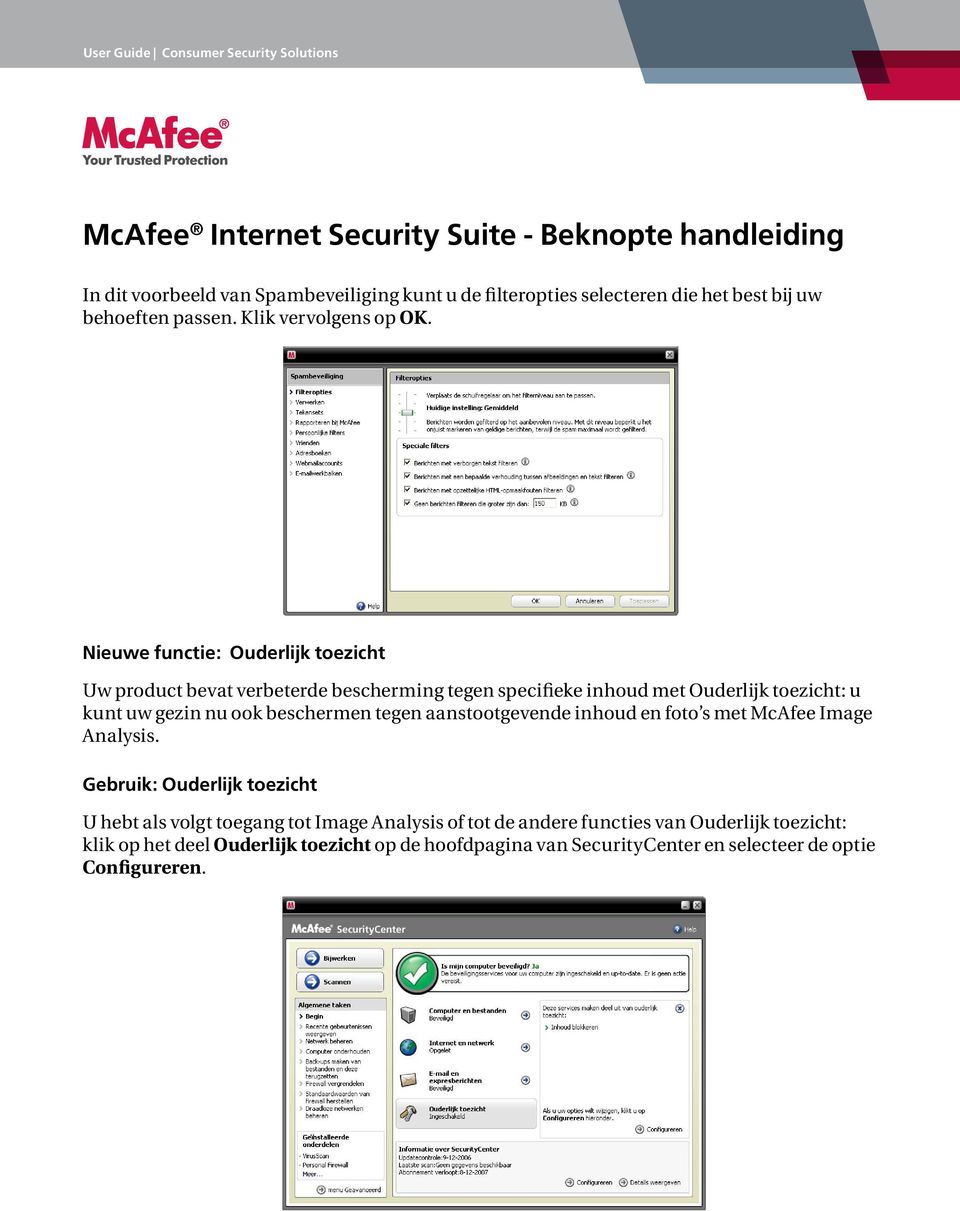 beschermen tegen aanstootgevende inhoud en foto s met McAfee Image Analysis.