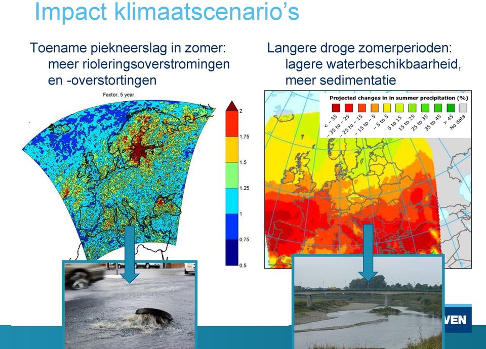 rioleringsoverstromingen en -overstortingen