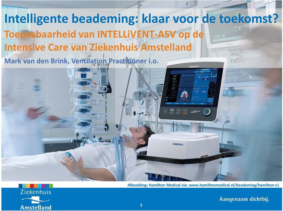 Ziekenhuis Amstelland Mark van den Brink, Ventilation