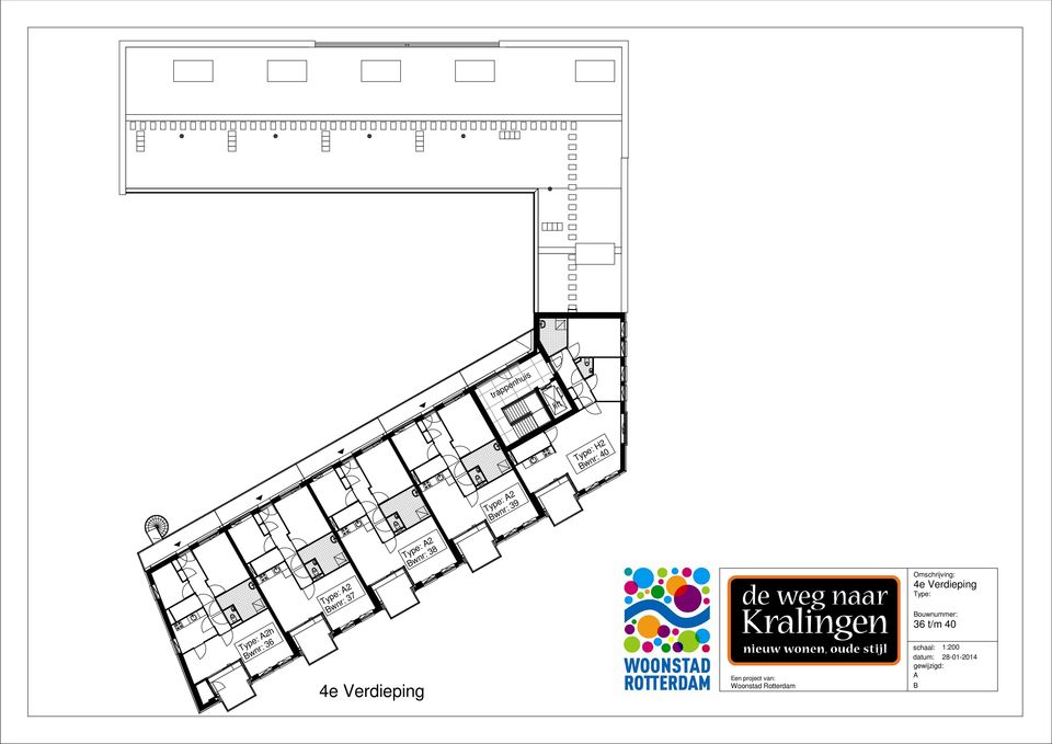 Verdieping ouwnummer: 36 t/m 40