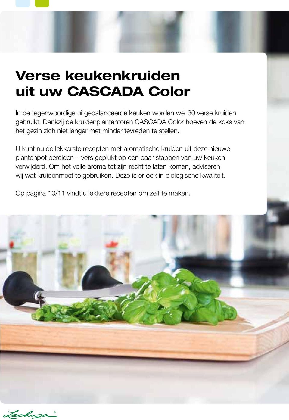 U kunt nu de lekkerste recepten met aromatische kruiden uit deze nieuwe plantenpot bereiden vers geplukt op een paar stappen van uw keuken