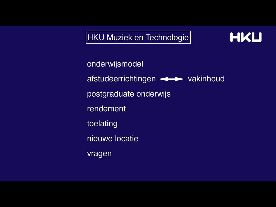 vakinhoud postgraduate