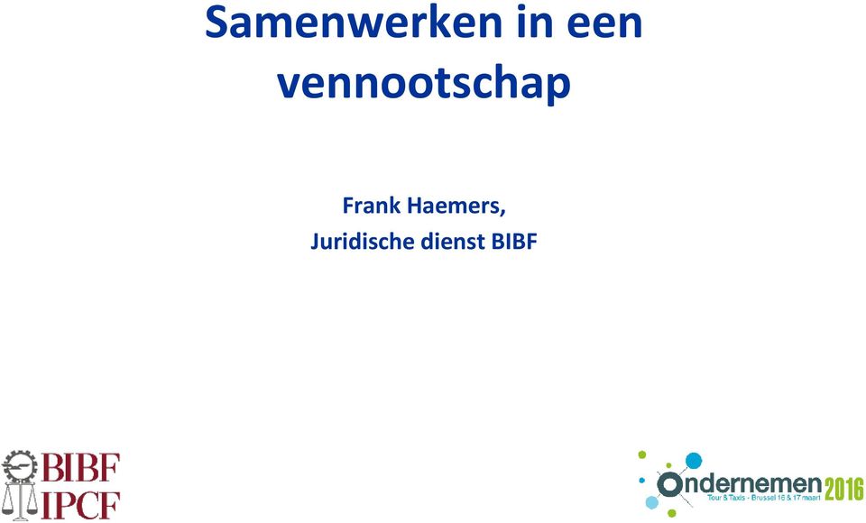 Frank Haemers,