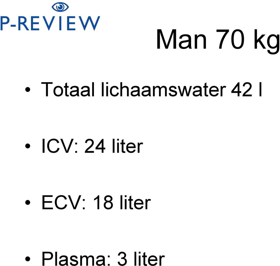 ICV: 24 liter ECV: