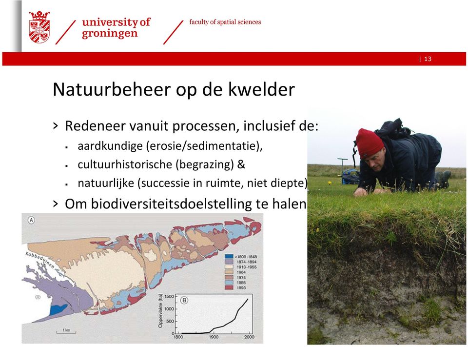 (erosie/sedimentatie), cultuurhistorische (begrazing)&