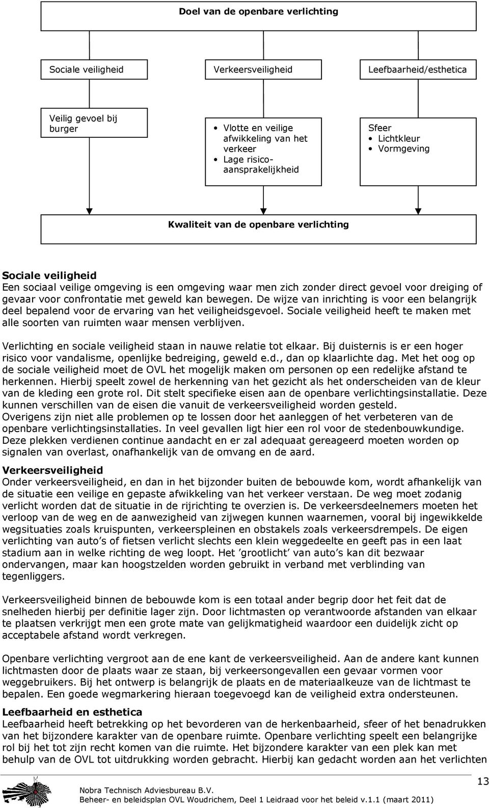 confrontatie met geweld kan bewegen. De wijze van inrichting is voor een belangrijk deel bepalend voor de ervaring van het veiligheidsgevoel.