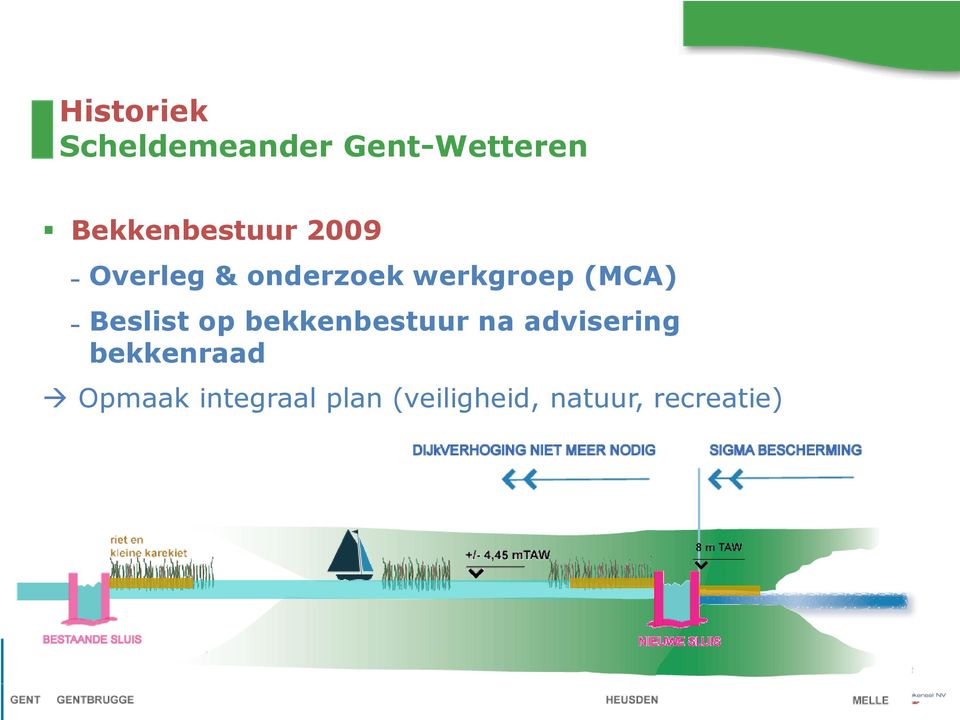 (MCA) Beslist op bekkenbestuur na advisering