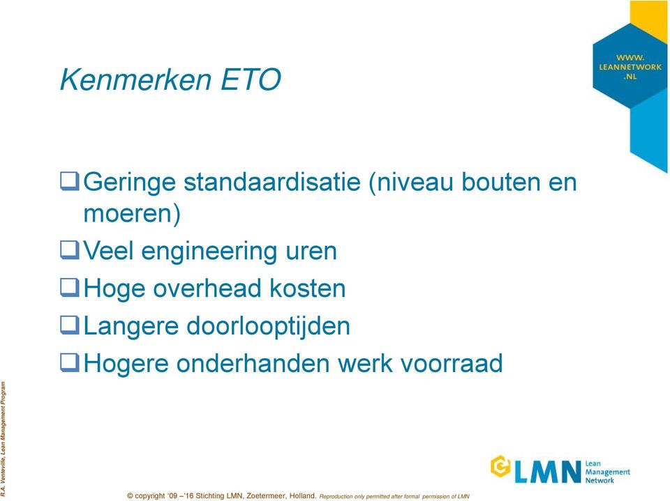 engineering uren Hoge overhead kosten