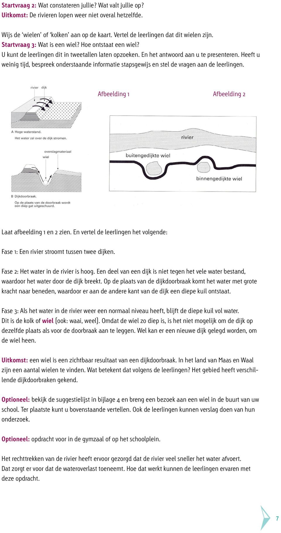 Heeft u weinig tijd, bespreek onderstaande informatie stapsgewijs en stel de vragen aan de leerlingen. Afbeelding 1 Afbeelding 2 Laat afbeelding 1 en 2 zien.