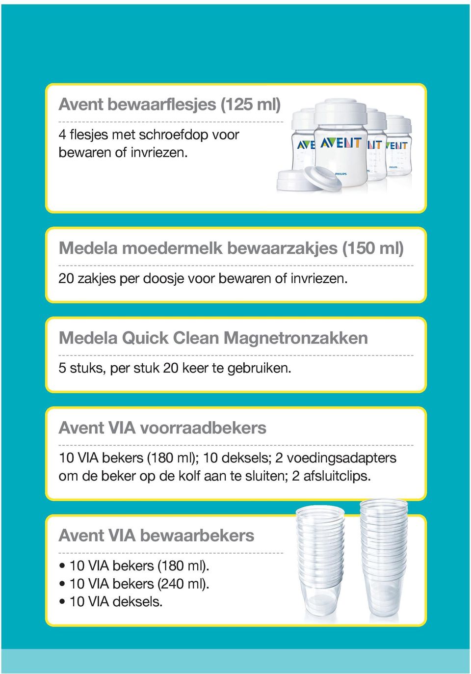 Medela Quick Clean Magnetronzakken 5 stuks, per stuk 20 keer te gebruiken.