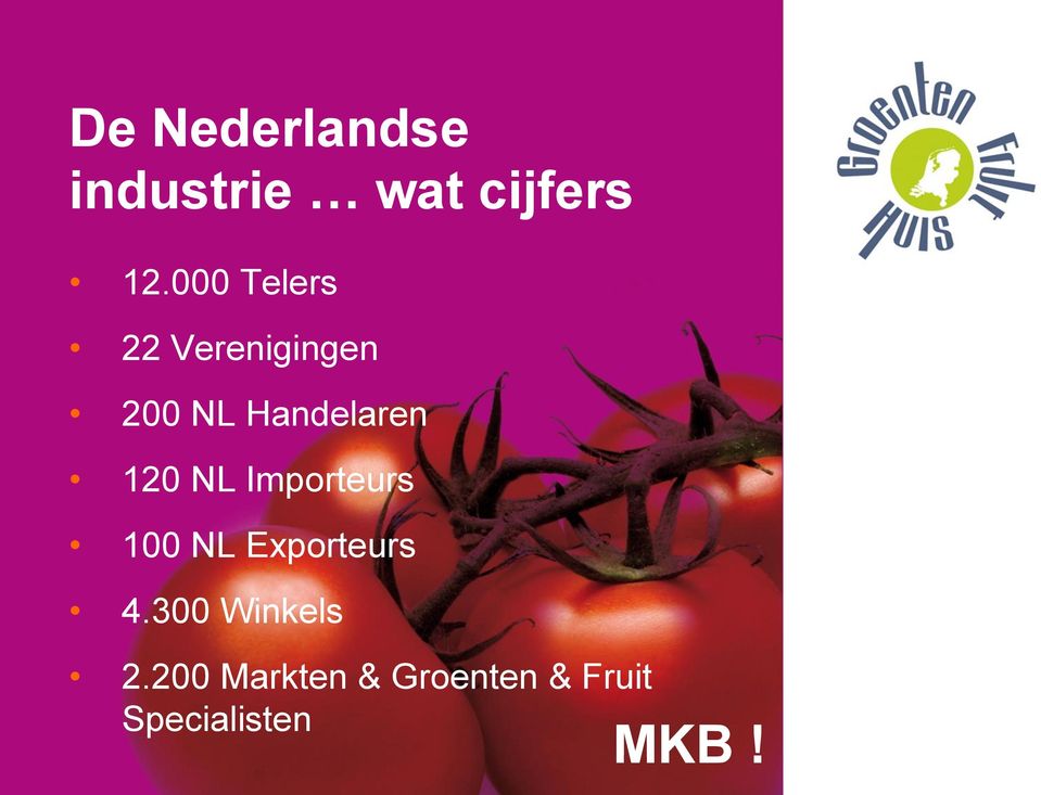 120 NL Importeurs 100 NL Exporteurs 4.