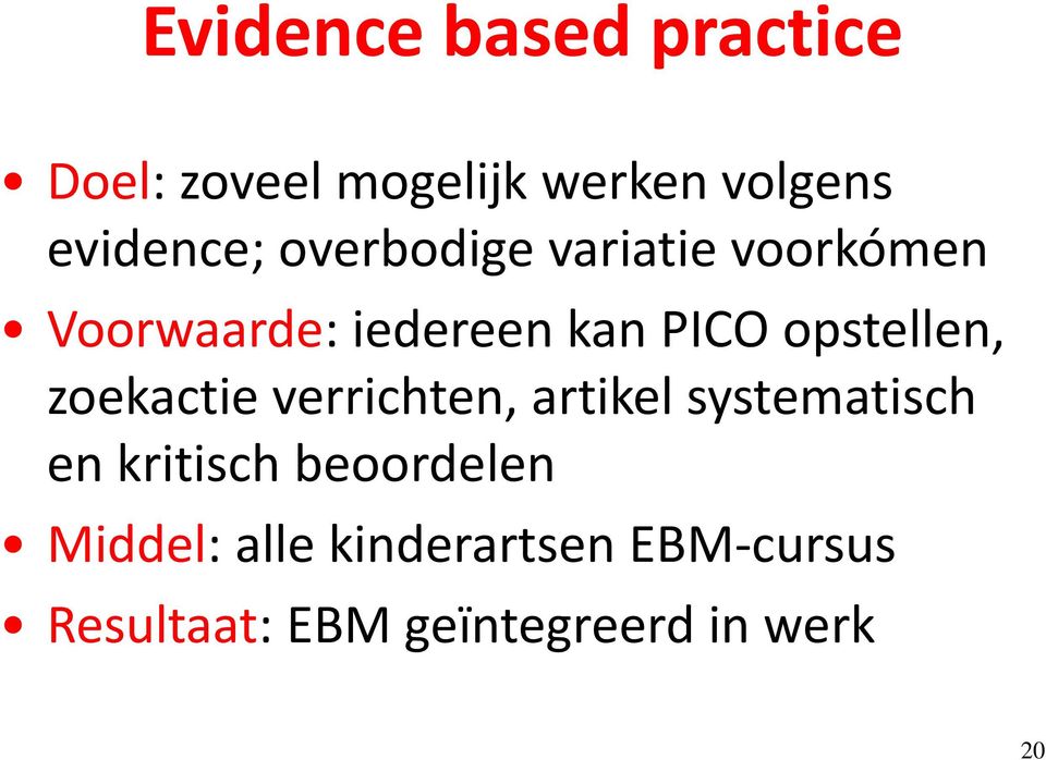 zoekactie verrichten, artikel systematisch en kritisch beoordelen