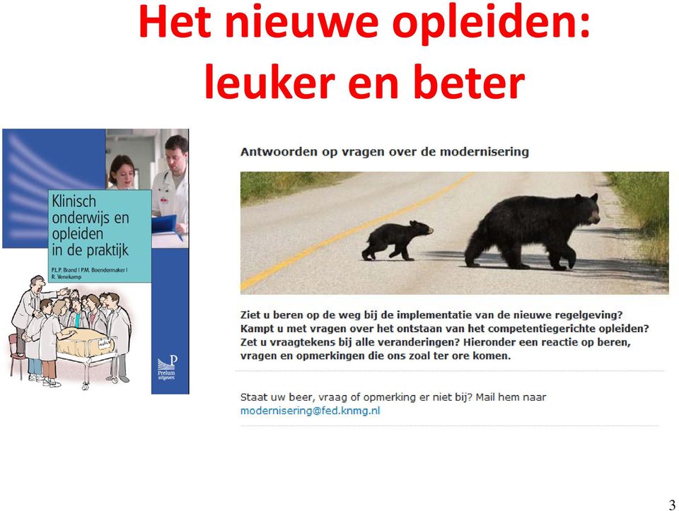 opleiden: