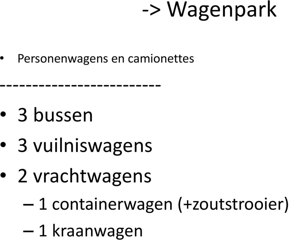 3 bussen 3 vuilniswagens 2