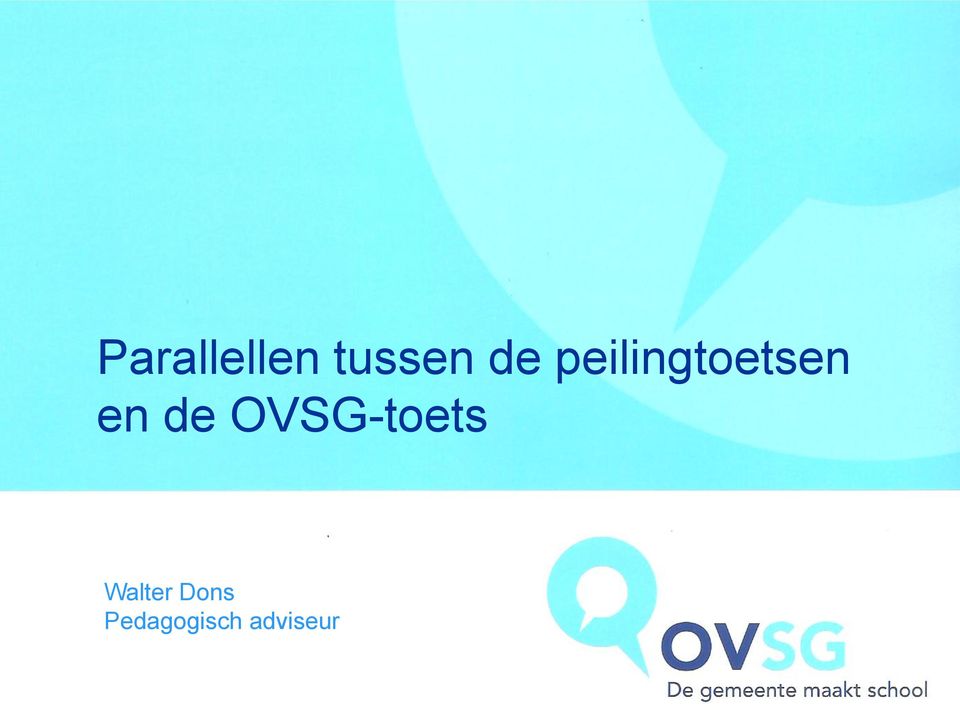 OVSG-toets Walter