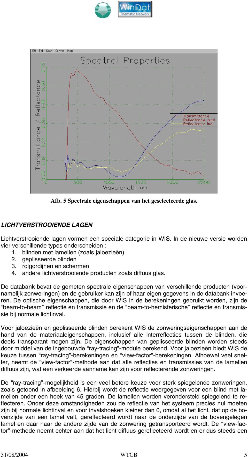 andere lichtverstrooiende producten zoals diffuus glas.