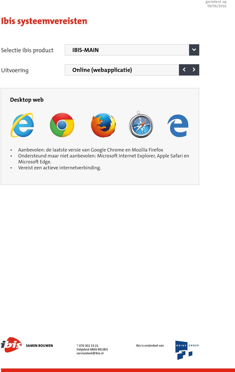 Firefox Ondersteund maar niet aanbevolen: Microsoft Internet