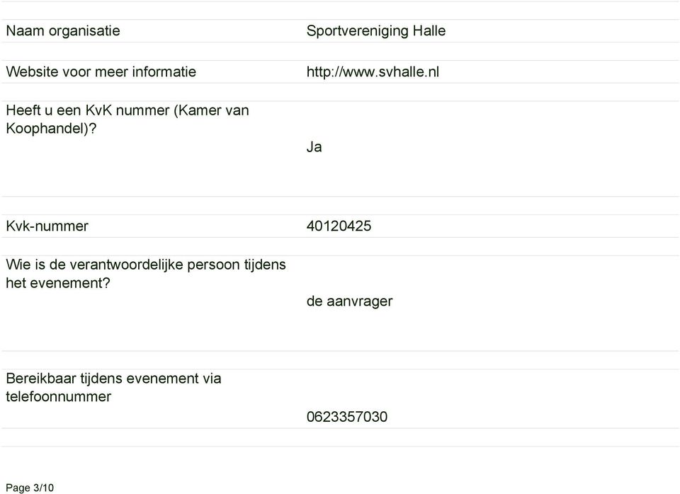 nl Ja Kvk-nummer 40120425 Wie is de verantwoordelijke persoon tijdens het