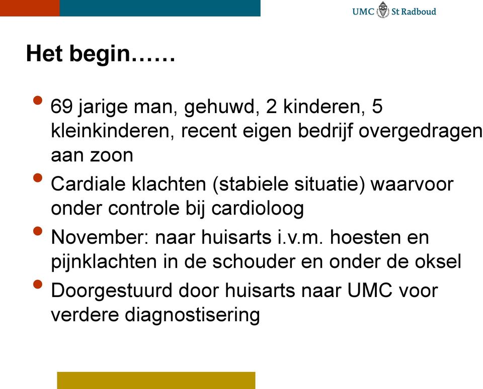 bij cardioloog Novemb