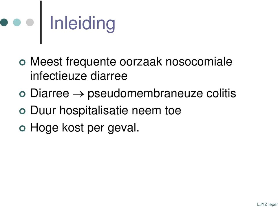 Diarree pseudomembraneuze colitis
