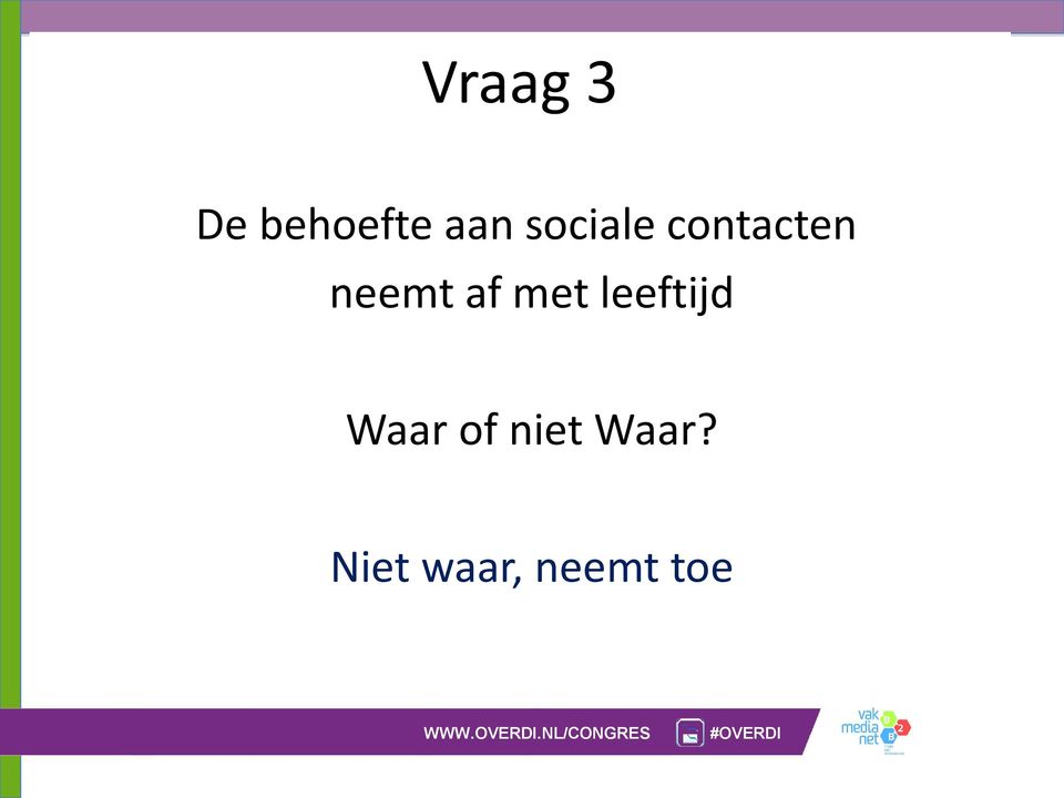 af met leeftijd Waar of