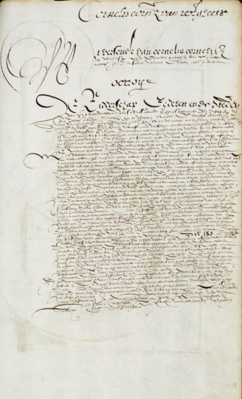 9. De rosmolen en de voorloper van de centrifugaalpomp Octrooi van de Staten van Holland van 6 september 1599: de rosmolen met draaischijf.