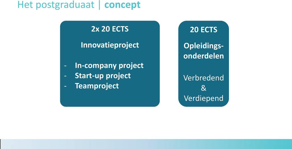 Start-up project - Teamproject 20 ECTS