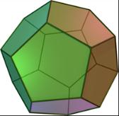 Hoofdstuk 1: Reguliere polygonen en polyhedra * + Kubus * + * + * + Dodecahedron * + * + We kunnen dus concluderen dat er maar 5 convexe reguliere polyhedra zijn.