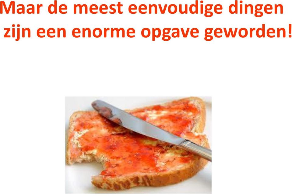 dingen zijn een