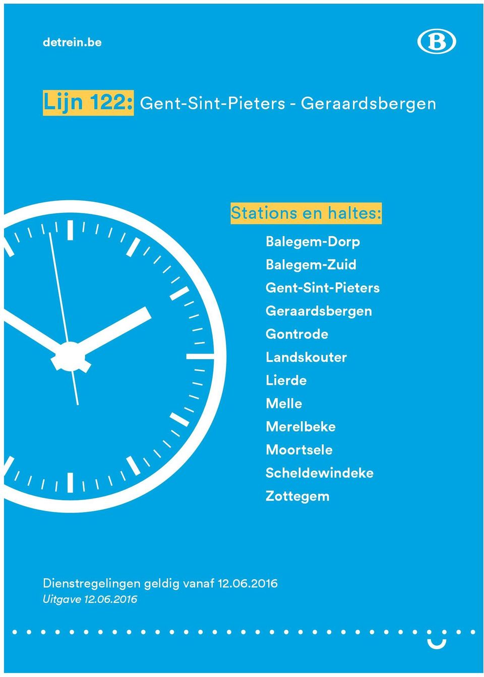 Balegem-Dorp Balegem-Zuid Gent-Sint-Pieters Geraardsbergen Gontrode