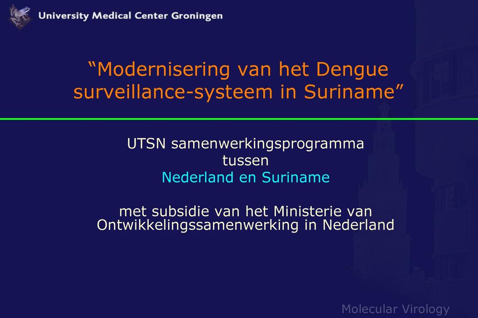 samenwerkingsprogramma tussen Nederland en