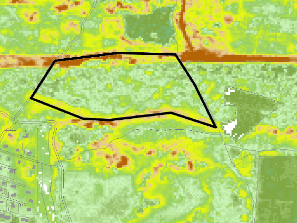 Roepeheide (4 hectare) Figuur 7.