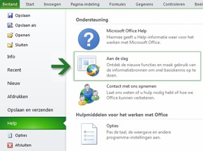 Aan de slag met Excel 2010 Als u Microsoft Excel 2003 al lange tijd gebruikt, wilt u ongetwijfeld weten waar Excel 2003-opdrachten en -werkbalkknoppen zijn gebleven in Excel 2010.