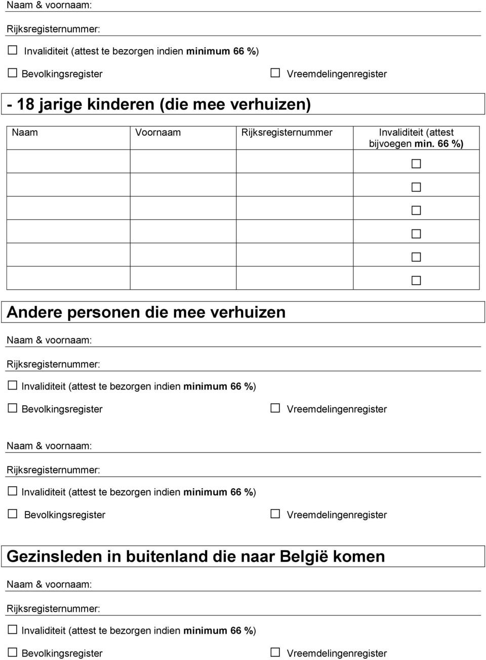 bijvegen min.