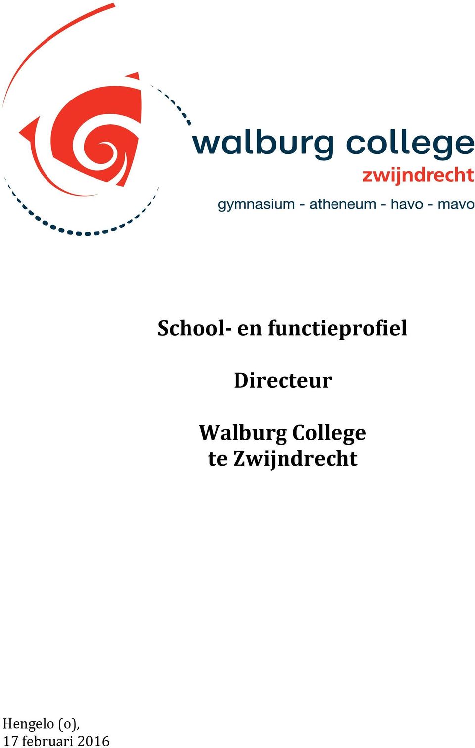 Directeur Walburg