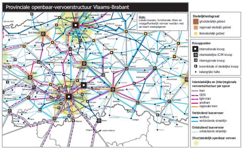 1. Brabantnet groeide uit de Mobiliteitsvisie 2020 Mobiliteitsvisie 2020 (april 2009) = 13 tramlijnen in